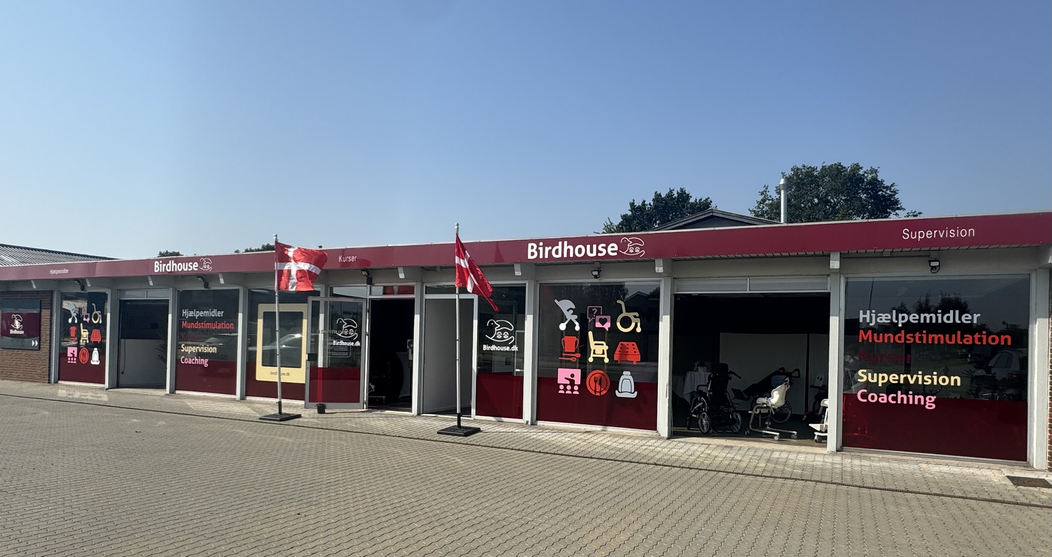 Birdhouse showroom