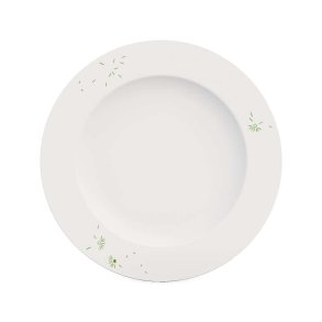 Tallerken fin som porceln