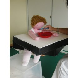 U-pude 75x65 cm MED velcro