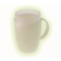 Termokrus med spids bund og tynd kant