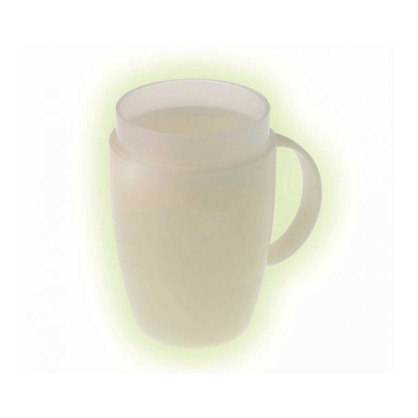 Termokrus med spids bund og tynd kant