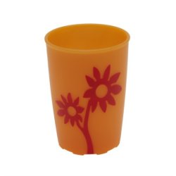 Krus med non-slip blomster