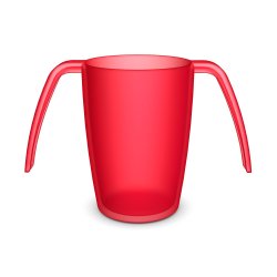 Let krus med 2 hanke