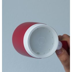 Drikkelg med huller snker hastigheden meget