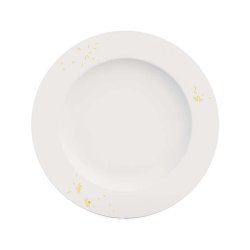 Tallerken fin som porceln